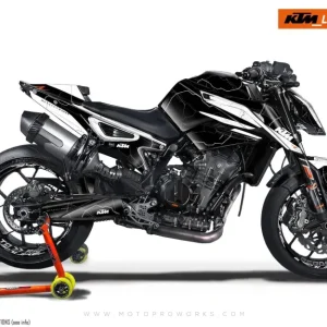 KTM 790/890 Duke GRAPHICS - "Robotec" (Zwart)