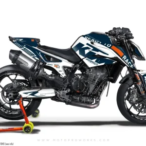 KTM 790/890 Duke GRAPHICS - "Sector" (Blauw)