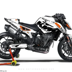 KTM 790/890 Duke GRAPHICS - "Sector" (Wit)