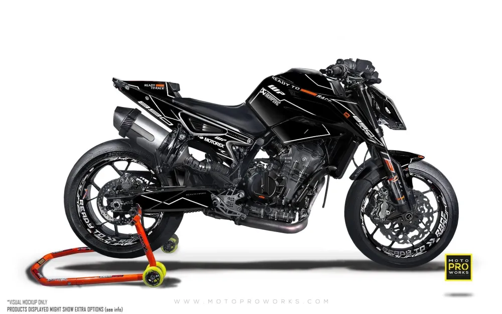KTM 790/890 Duke GRAPHICS - "Vessel" (Zwart)