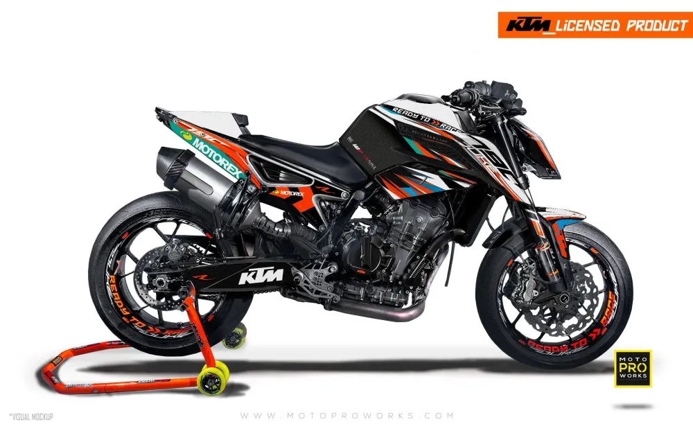 KTM 790/890 Duke GRAPHICS - "Vortex" (Qster)