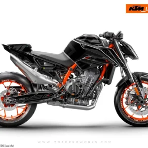 KTM 890 Duke R GRAPHICS - "Rasorblade" (Stealth)