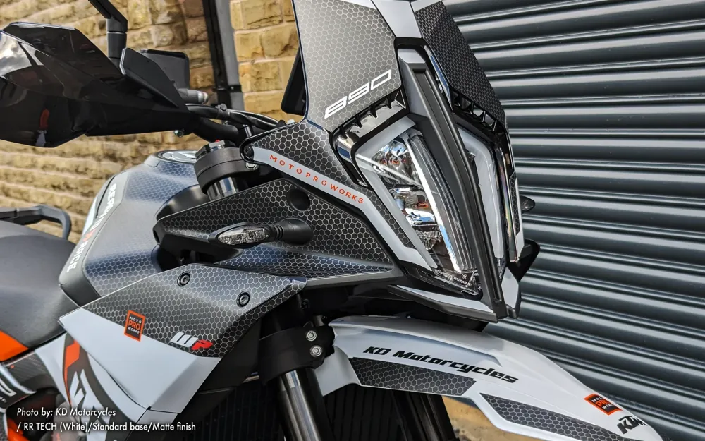 KTM 890 SMT GRAPHICS - "RR-Tech" (Wit)