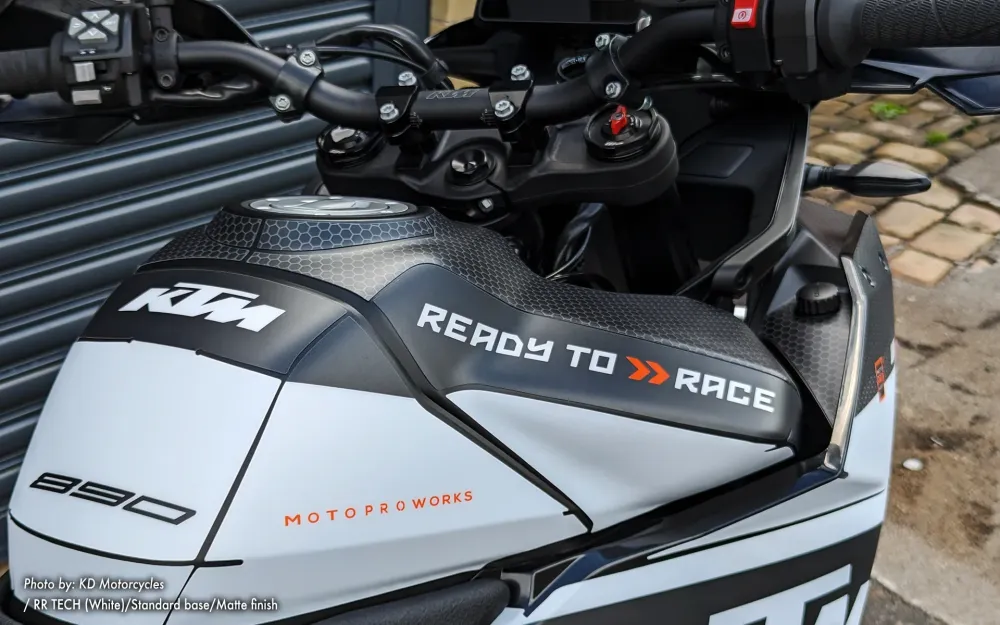 KTM 890 SMT GRAPHICS - "RR-Tech" (Wit)