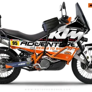 KTM 950/990 Adventure GRAPHICS - "WAYPOINTER" (nacht)