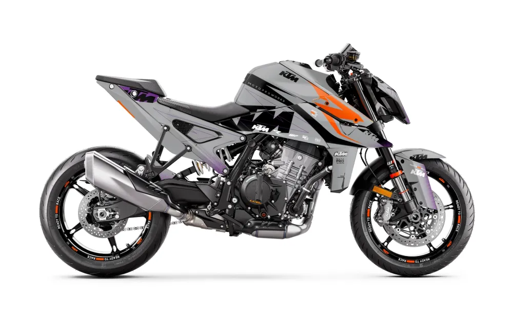 KTM 990 Duke GRAPHICS - "Revel" (Krijt)