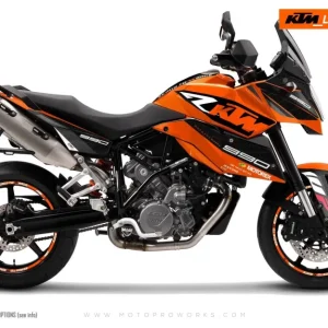 KTM 990 SM / SMR / SMT GRAPHICS - "RR-Tech" (Oranje)