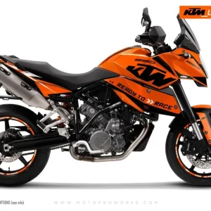 KTM 990 SM / SMR / SMT GRAPHICS - "Torque" (Oranje)