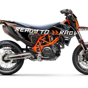 KTM ENDURO GRAPHICS - “Ready2Race-Trace“ (Zwart)