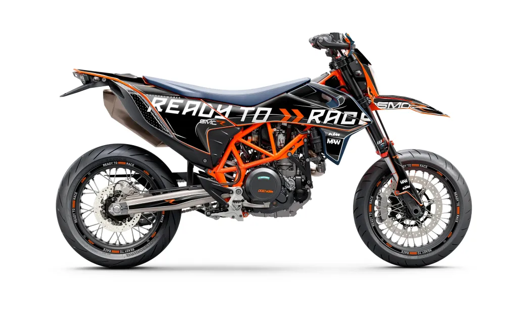 KTM ENDURO GRAPHICS - “Ready2Race-Trace“ (Zwart)