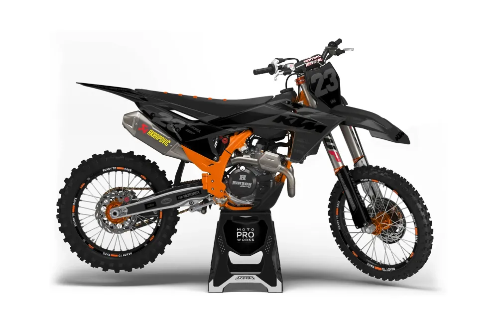 KTM EXC / EXC-F GRAPHICS - "Ignition" (Grijs)