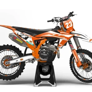 KTM EXC / EXC-F GRAPHICS - “OnTrack" (Oranje)