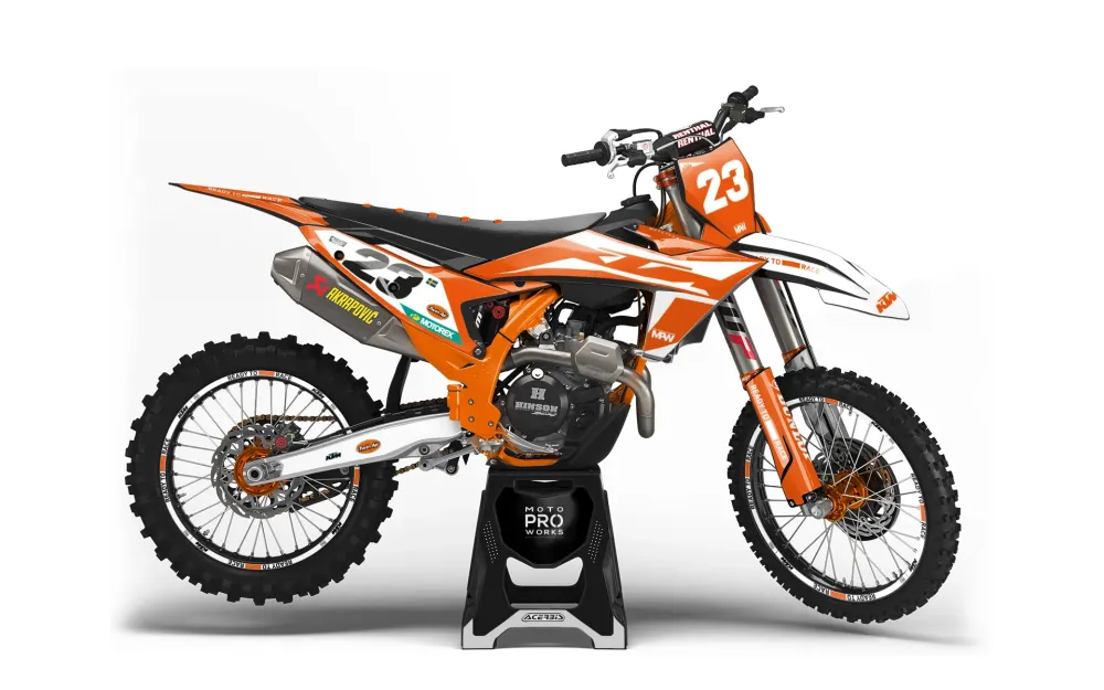 KTM EXC / EXC-F GRAPHICS - “OnTrack" (Oranje)