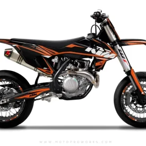 KTM EXC/SX/XC GRAPHICS - "RAND" (oranje)