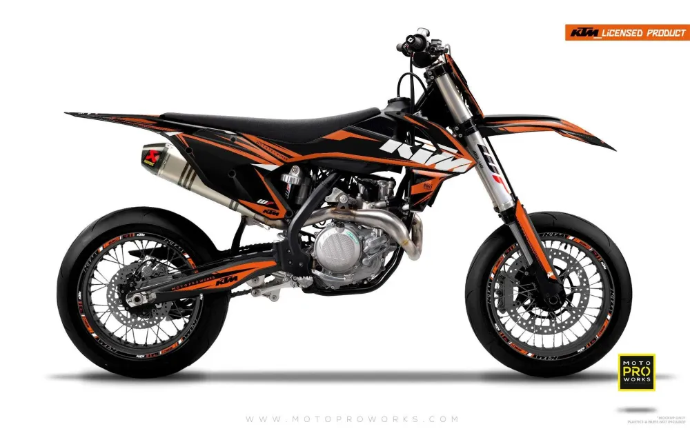 KTM EXC/SX/XC GRAPHICS - "RAND" (oranje)
