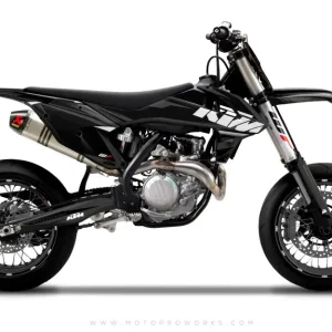 KTM EXC/SX/XC GRAPHICS - "RAND" (zwart/grijs)