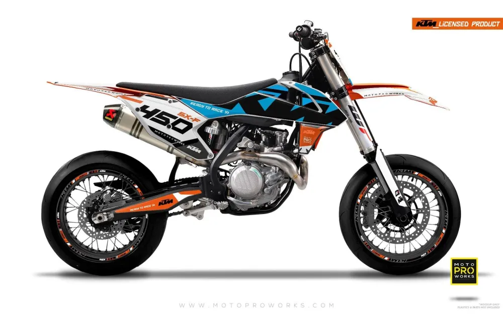 KTM EXC/SX/XC GRAPHICS - "READYONE" (blauw)