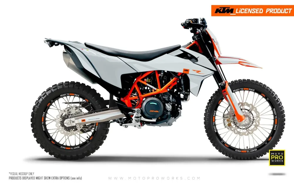 KTM GRAPHICS - 690 SMC-R "Carera" (Grijs)