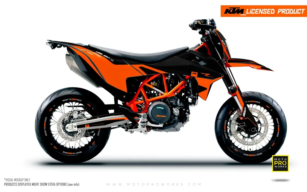 KTM GRAPHICS - 690 SMC-R "Carera" (Oranje)