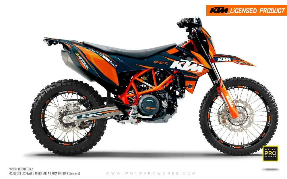 KTM GRAPHICS - 690 SMC-R "Colibri" (Oranje)