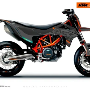 KTM GRAPHICS - 690 SMC-R "Racer" (Grijs)