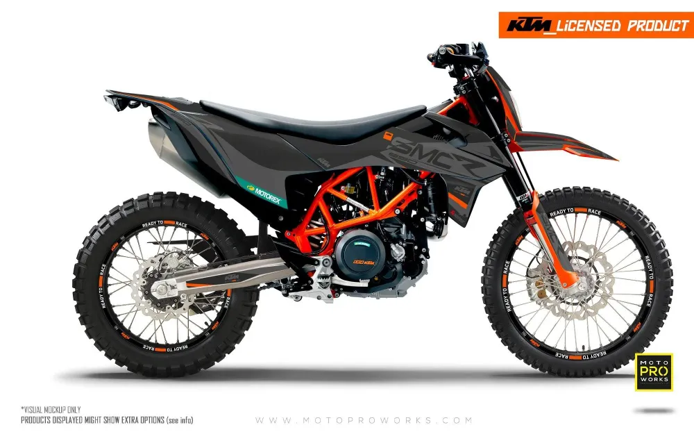 KTM GRAPHICS - 690 SMC-R "Racer" (Grijs)