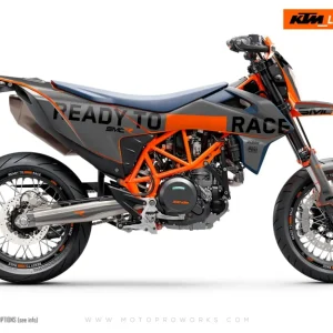 KTM GRAPHICS - 690 SMC-R "Ready To Race 2.0" (Grijs)