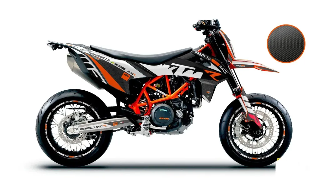 KTM GRAPHICS - 690 SMC-R "RR-Tech 2.0.2.2" (Wit)