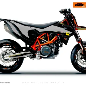 KTM GRAPHICS - 690 SMC-R "Sprint" (Grijs)
