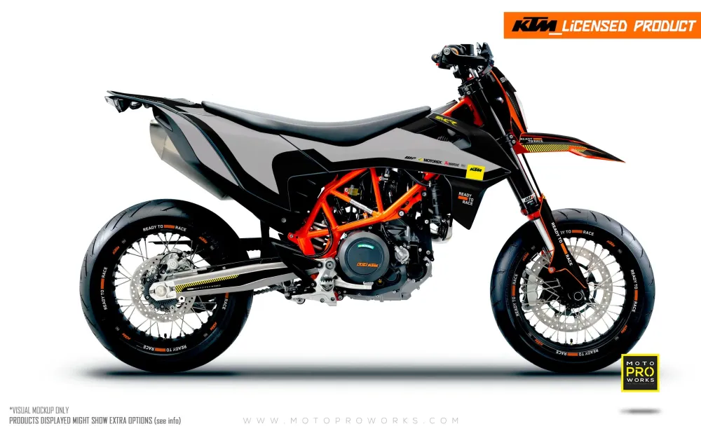 KTM GRAPHICS - 690 SMC-R "Sprint" (Grijs)
