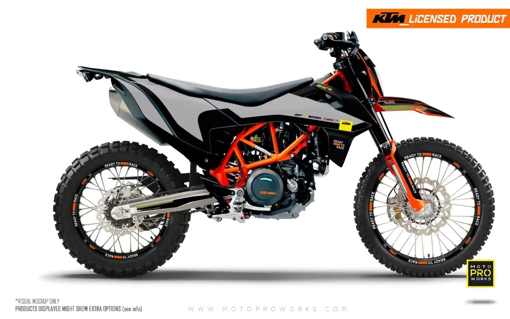 KTM GRAPHICS - 690 SMC-R "Sprint" (Grijs)