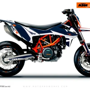 KTM GRAPHICS - 690 SMC-R "Swift" (Blauw)