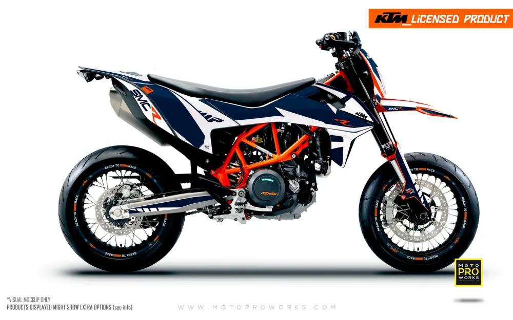KTM GRAPHICS - 690 SMC-R "Swift" (Blauw)