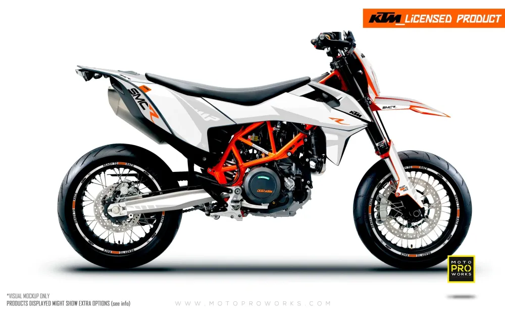 KTM GRAPHICS - 690 SMC-R "Swift" (Wit)