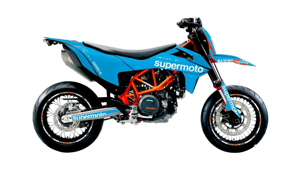 KTM GRAPHICS - 690 SMC-R "Type" (Lichtblauw)
