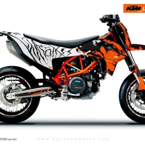 KTM GRAPHICS - 690 SMC-R "Wraith" (Oranje)