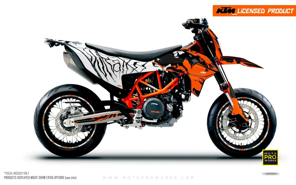 KTM GRAPHICS - 690 SMC-R "Wraith" (Oranje)