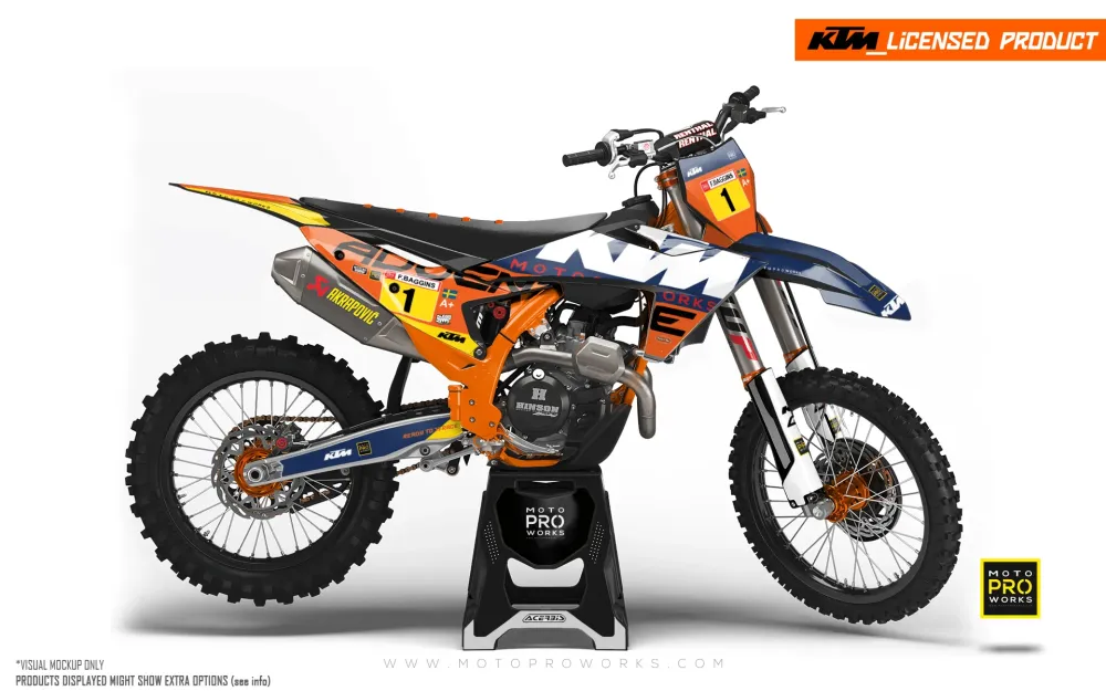 KTM GRAPHICS - EXC/SX / 450 SMR 2023-2024 "Waypointer" (Dawn)