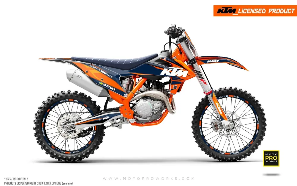 KTM GRAPHICS - EXC/SX "Colibri" (Oranje)
