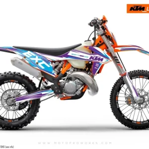 KTM GRAPHICS - EXC/SX "Jet" (Paars)