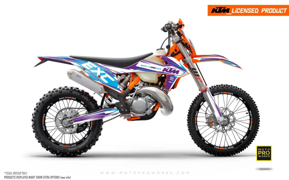 KTM GRAPHICS - EXC/SX "Jet" (Paars)