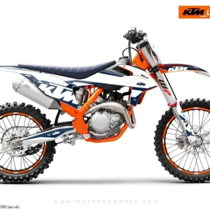 KTM GRAPHICS - EXC/SX "Mounty" (Blauw/Wit)