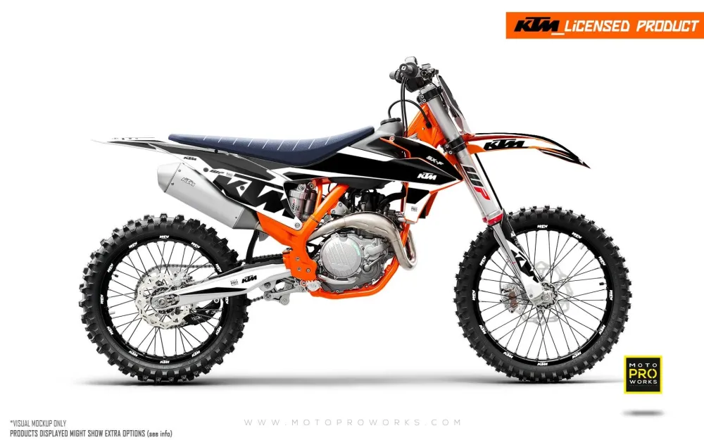 KTM GRAPHICS - EXC/SX "Mounty" (Zwart)