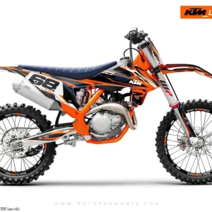 KTM GRAPHICS - EXC/SX "Ripple" (Oranje)