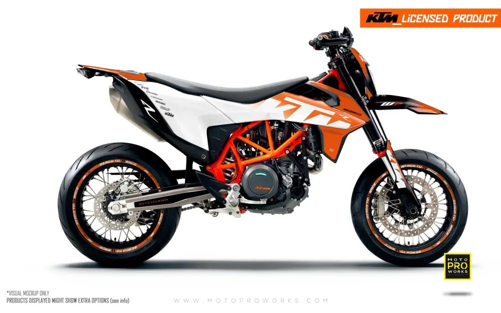 KTM GRAPHICS - "Ghost" (Oranje)