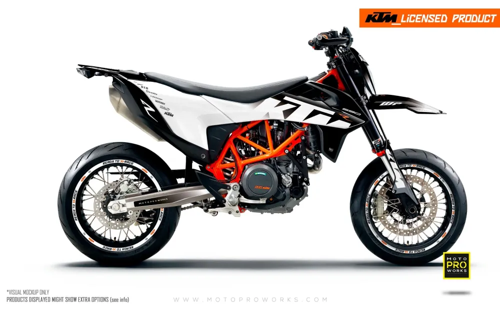 KTM GRAPHICS - "Ghost" (Wit)