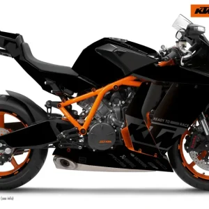 KTM RC8 1190 2011-2015 GRAPHICS - "Grid" (Zwart)