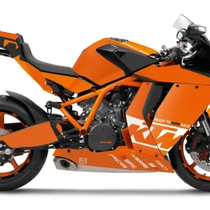 KTM RC8 1190 2011-2015 GRAPHICS - "Grid" (Oranje/Wit)