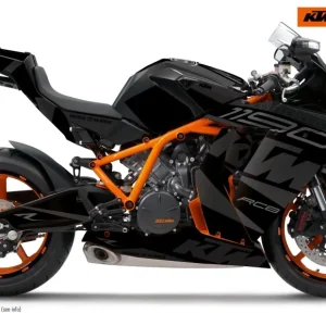 KTM RC8 1190 2011-2015 GRAPHICS - "Torque" (Zwart)