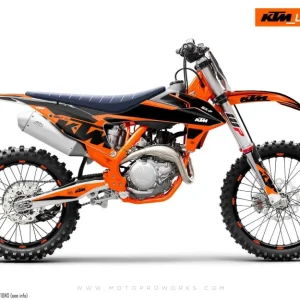 KTM SX / SX-F GRAPHICS - "Mounty" (Zwart/Oranje)